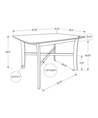 Image showing  Rectangular Dining Table for 4