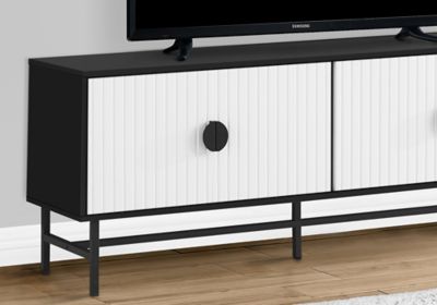 Image showing  Modern TV Stand with Metal Base