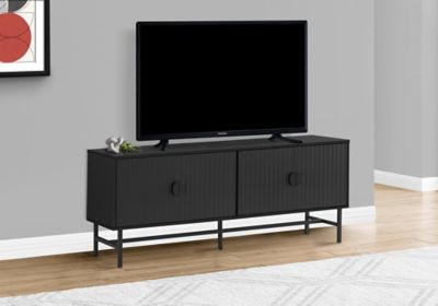 Monarch Specialties Modern TV Stand with Metal Base