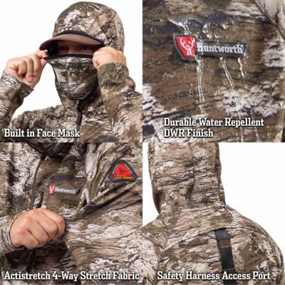 Image showing 5 th Huntworth Men's Grayling Heat Boost Heavyweight Soft Shell Hoodie