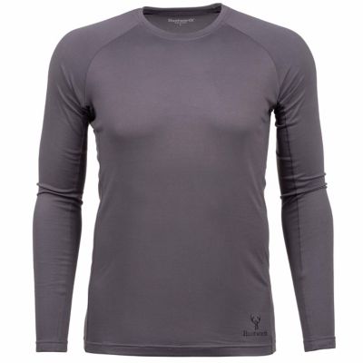 Image showing  Men's Casper Heat Boost Heavyweight Base Layer Shirt, Dark Gray