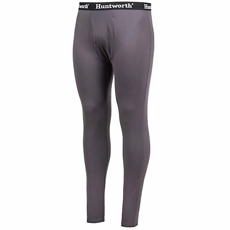 Huntworth Men's Casper Heat Boost Heavyweight Base Layer Pants (Dark Gray), E-9605-DG-2XL