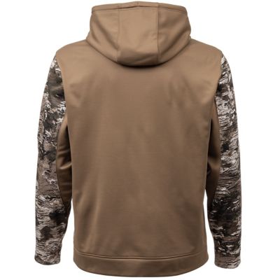 Image showing 3 th Huntworth Men's Performance Fleece Lifestyle Hoodie (Walnut / Tarnen)