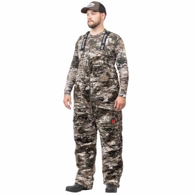 Image showing 2 th Huntworth Men's Matterhorn Heat Boost Heavyweight, Waterproof, Lined Hunting Bib Overalls, E-9541-TRN-LT