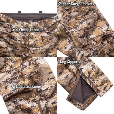 Image showing  Elkins Mid Weight Windproof, Soft Shell Pants, Waffle Fleece Interior, E-9503-DC-2XLT