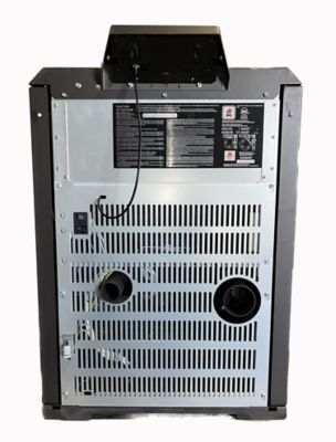 Image showing  2800 sq. ft. HP22 Pellet Stove, 55 lb. Hopper Size, Black, HP22-BLACK-SS