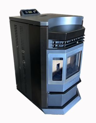 Image showing  2800 sq. ft. HP22N Pellet Stove, 80 lb. Hopper Size, Brown, HP22N-BROWN-SS