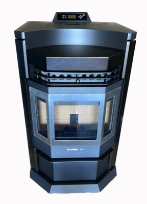 Image showing  2800 sq. ft. HP22N Pellet Stove, 80 lb. Hopper Size, Brown, HP22N-BROWN-SS