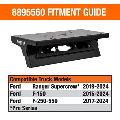Image showing  Mount, Lightbar, Ford-Ranger Supercrew