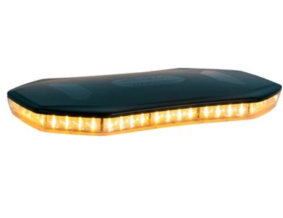 Buyers Products 15.75 in. Class 1 Low Profile Amber LED Mini Light Bar with 10 Flash Patterns