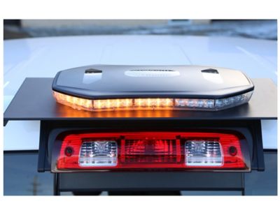 Image showing  15.75 Class 1 Low Profile Amber LED Mini Light Bar with 10 Flash Patterns