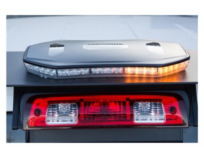 Image showing 6 th Buyers Products 15.75 Class 1 Low Profile Amber LED Mini Light Bar with 10 Flash Patterns