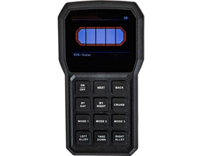 Image showing 6 th Buyers Products 48 Inch Amber LED Light Bar with Wireless Controller