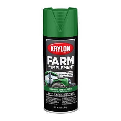 Image showing  12 oz. John Deere Green Farm & Implement Spray Paint, High Gloss