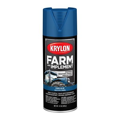 Image showing  12 oz. Ford Blue Farm & Implement Spray Paint, High Gloss
