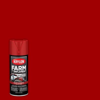 Krylon 12 oz. Massey Ferguson Red Farm & Implement Spray Paint, High Gloss