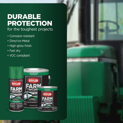 Image showing  12 oz. Massey Ferguson Red Farm & Implement Spray Paint, High Gloss