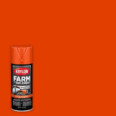 Krylon 12 oz. Allis Chalmers Orange Farm & Implement Spray Paint, High Gloss