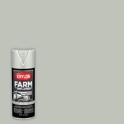 Krylon 12 oz. Farm & Implement Spray Paint, High Gloss, Ford Gray