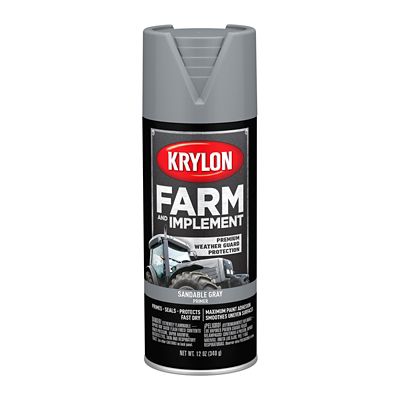 Image showing  12 oz. Farm & Implement Primer Spray Paint, Flat, Sandable