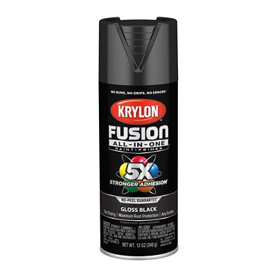 Image showing 8 th Krylon 12 oz. Fusion All-In-One Spray Paint, Gloss