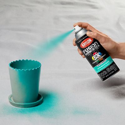 Image showing  12 oz. Fusion All-In-One Spray Paint, Satin