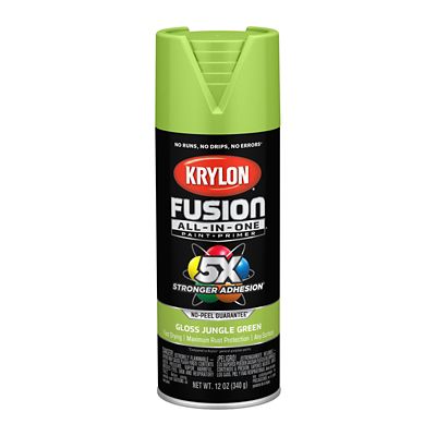 Image showing 8 th Krylon 12 oz. Fusion All-In-One Spray Paint, Gloss