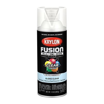 Image showing 6 th Krylon 12 oz. Fusion All-In-One Spray Paint, Gloss