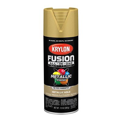 Image showing  12 oz. Fusion All-In-One Spray Paint, Metallic