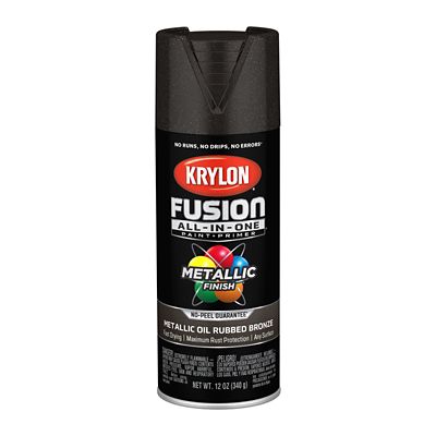 Image showing  12 oz. Fusion All-In-One Spray Paint, Metallic