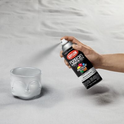 Image showing  12 oz. Fusion All-In-One Spray Paint, Metallic