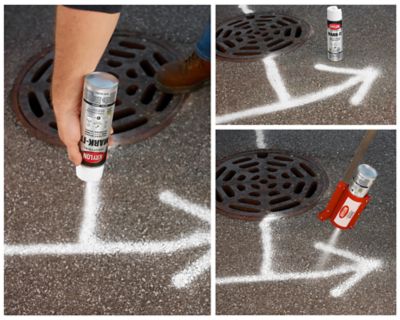 Image showing  15 oz. Mark-It Solvent-Based Inverted Marking Paint, Flat