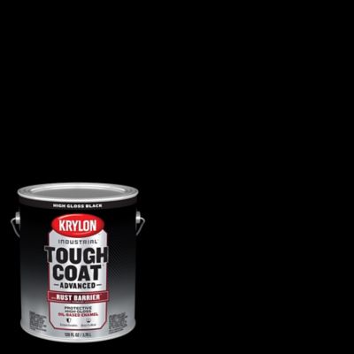 Krylon Industrial 1 gal. Tough Coat Advanced Brush-On Enamel Paint, Gloss, Black