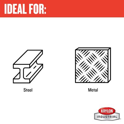 Image showing  1 gal. Black Tough Coat Advanced Brush-On Enamel Paint, Gloss