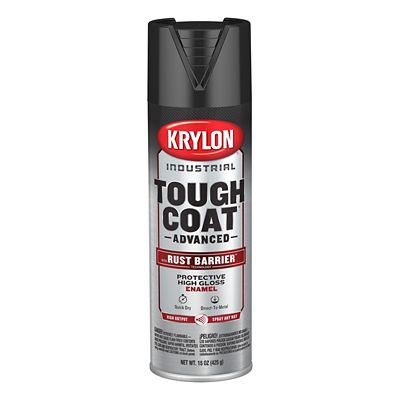 Krylon Industrial 15 oz. Tough Coat Advanced Spray Paint with Rust Barrier Technology, Gloss, 15 oz.