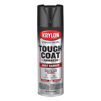 Krylon Industrial Tough Coat Advanced Spray Paint with Rust Barrier Technology, Gloss, 15 oz.