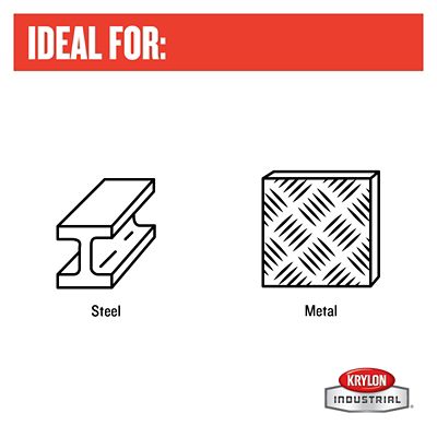 Image showing 5 th Krylon Industrial 15 oz. Tough Coat Advanced Spray Paint with Rust Barrier Technology, Gloss