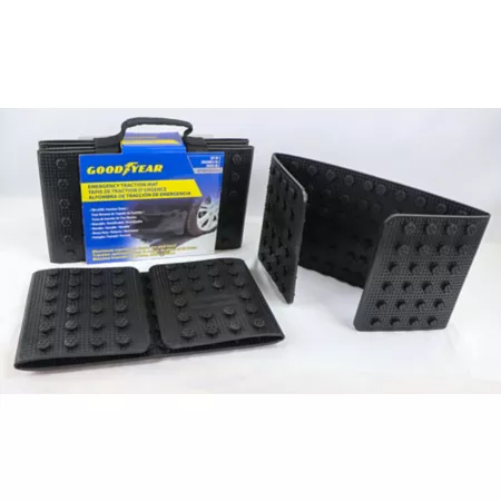 Goodyear 30 in x 5.8 in Traction Mat 2-Pack Roadside Emergency Supplies