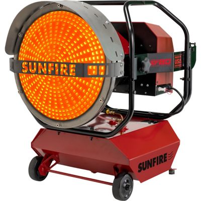 Image showing  80K Portable Diesel Radiant Heater 80,000 BTU