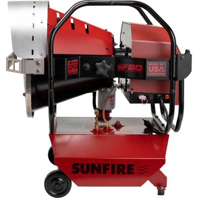 Image showing 6 th SunFire 80K Portable Diesel Radiant Heater 80,000 BTU