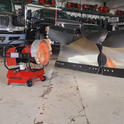 Image showing 8 th SunFire 80K Portable Diesel Radiant Heater 80,000 BTU