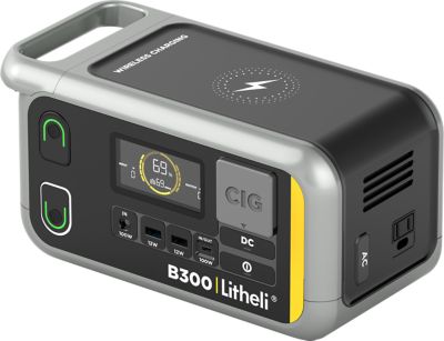 Litheli 300-Watt Portable Power Station, 332Wh