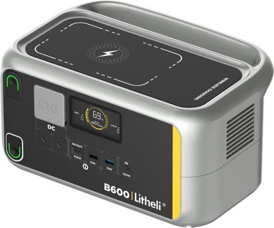 Litheli B600 Portable Power Station, 600W 594Wh