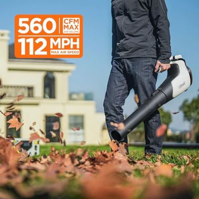 Image showing  U20 130 MPH/560 CFM 20V Cordless Handheld Leaf Blower, Battery and Charger Included
