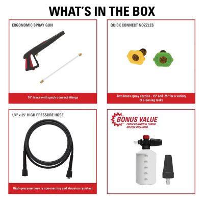 Image showing 5 th SIMPSON 2,300 PSI 1.1 GPM Electric Cold Water Residential Clean Machine Pressure Washer