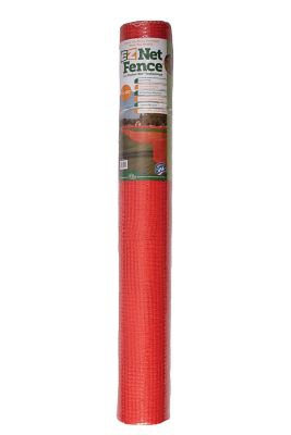 EZ Products 4 ft. x 100 ft. Pocket Net Fence, Orange