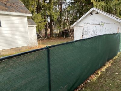 Image showing  50 ft. x 92 in. Privacy Screen, Green