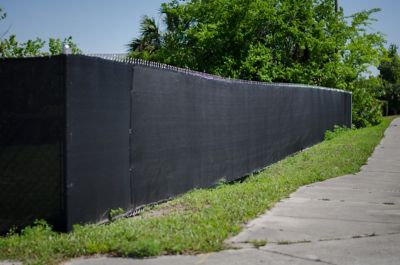 Image showing  50 ft. x 44 in. Privacy Screen, Black
