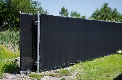 Image showing  50 ft. x 68 in. Privacy Screen, Black