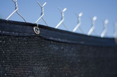 Image showing  50 ft. x 92 in. Privacy Screen, Black